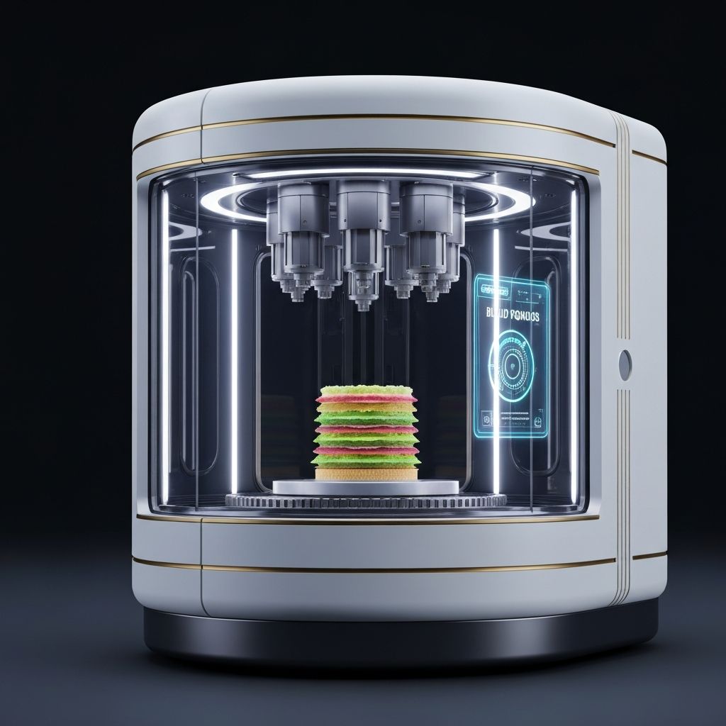 SYNTHESIS 3D Nutrient Printer visualization